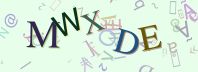 This is a captcha-picture. It is used to prevent mass-access by robots. (see: www.captcha.net)